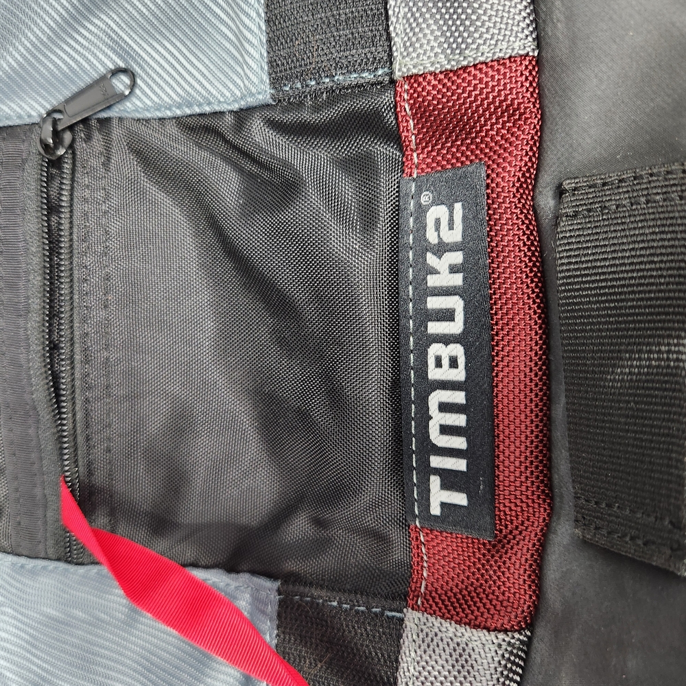 Timbuk2 Gray and Red Backpack